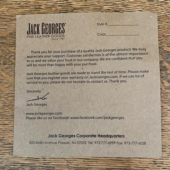 NWT New! Jack Georges Brown Voyager Zip Leather Briefcase w/Front Flap Pocket - Picture 15 of 16